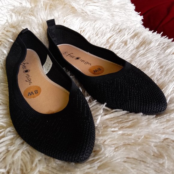 Free Reign, Women Flat shoes, Black, 8 US - Picture 2 of 6